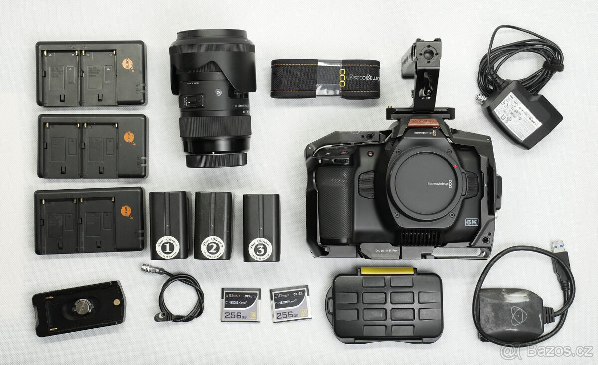 Blackmagic Pocket Cinema Camera 6k Pro / 256GB CFast / Sigma - 2