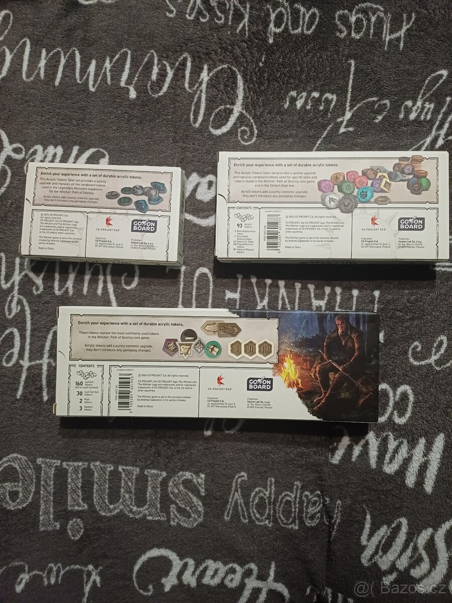 Zaklínač cesta osudu Akrylové tokeny - 2