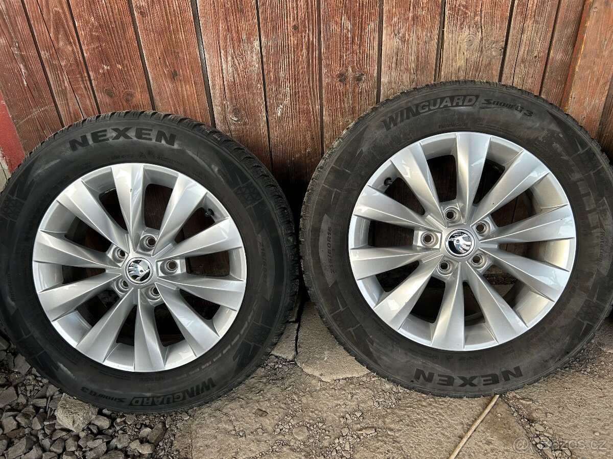 Prodám alu kola 5x112 r16 - 2