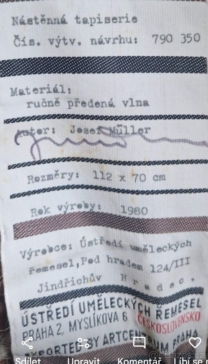 Nástěnná tapiserie - 2