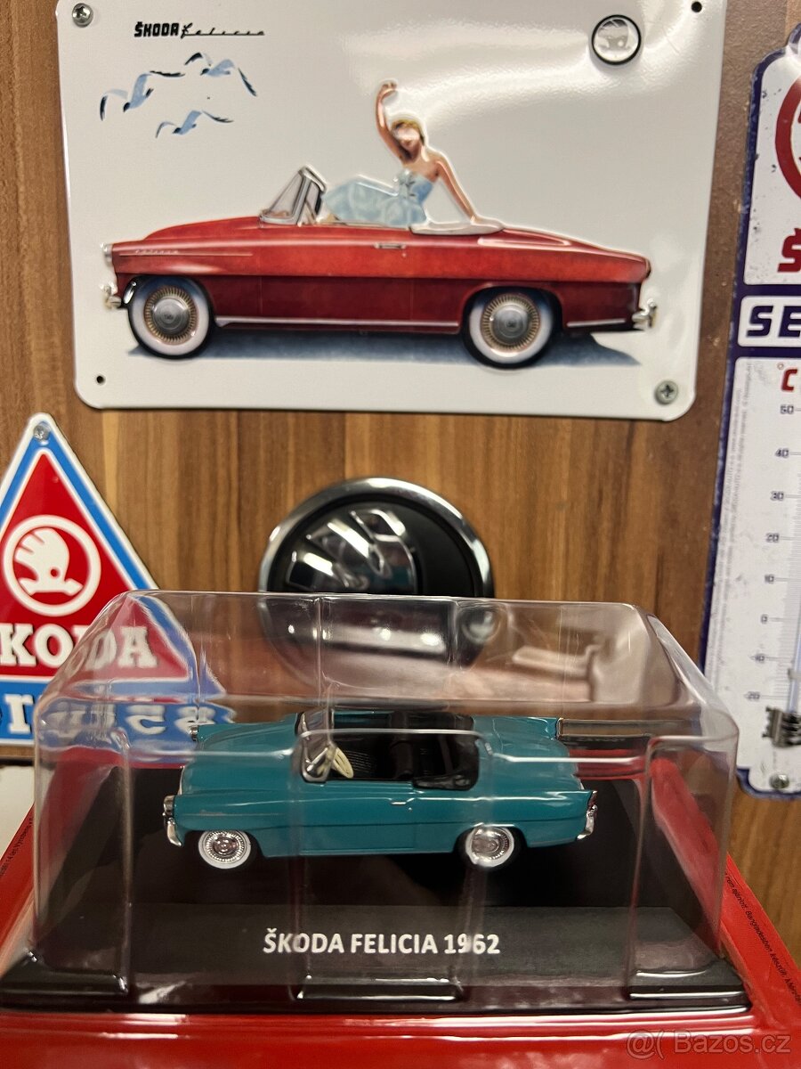 Model 1:43 Felicia cabrio 1962 - 2