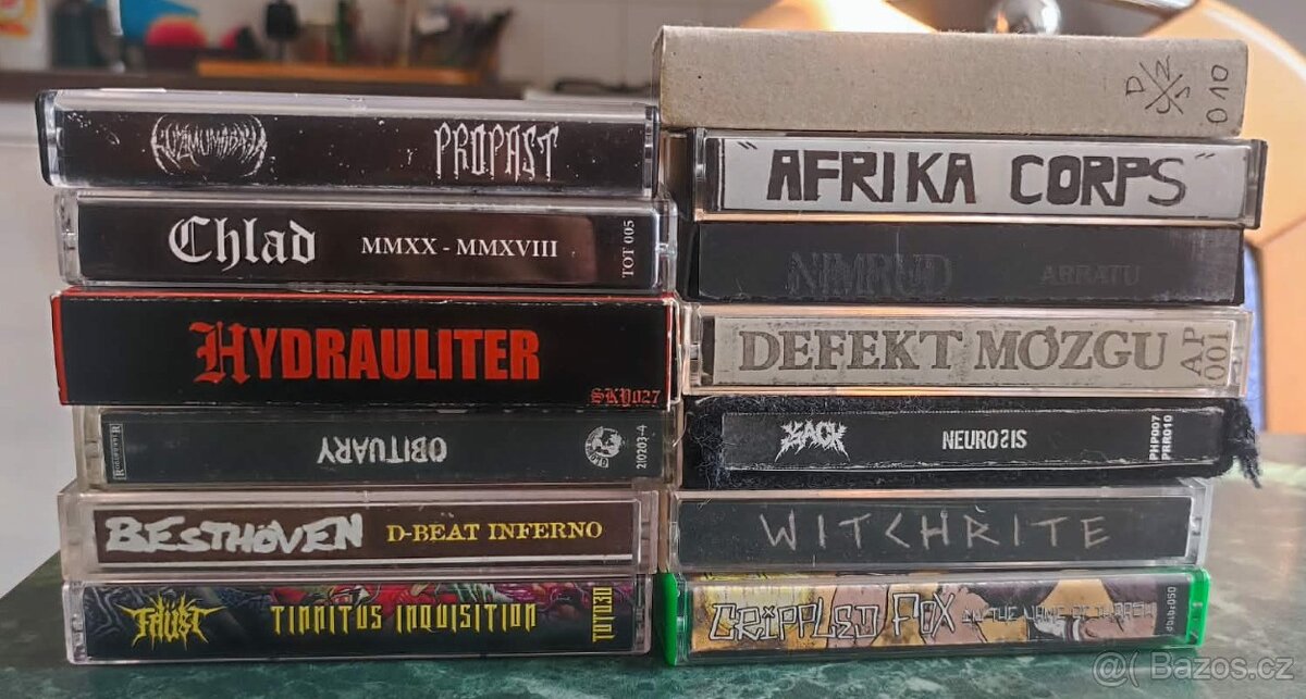 MC kazety punk, metal, hardcore - 2