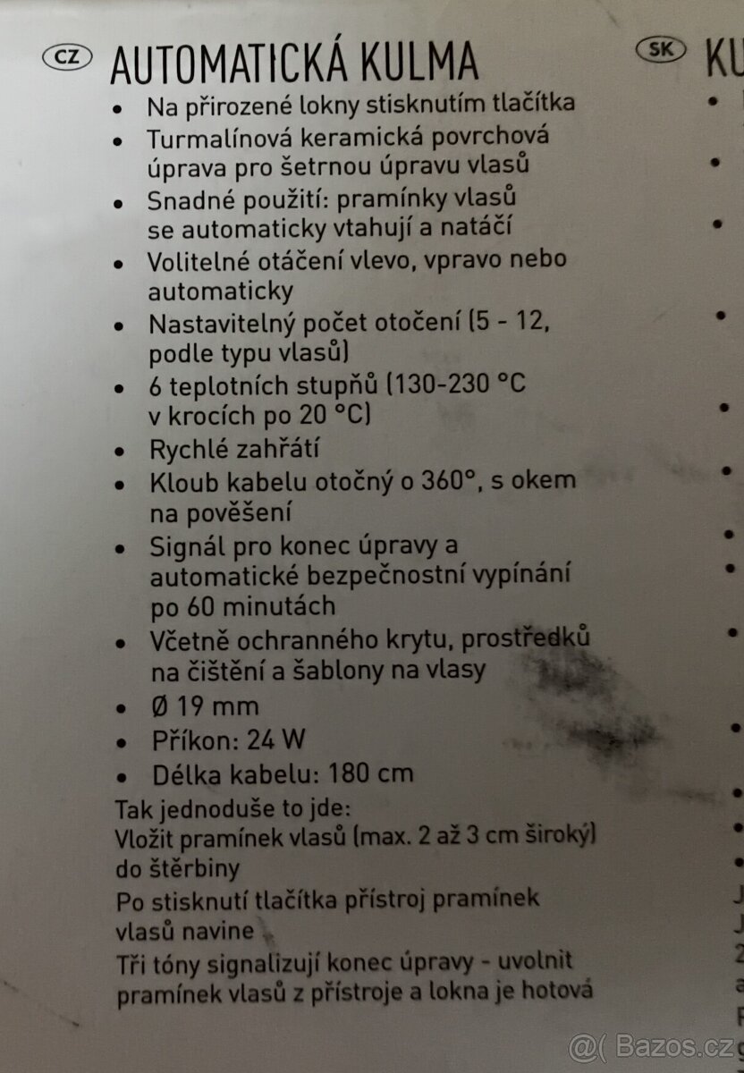 Automatická kulma - 2