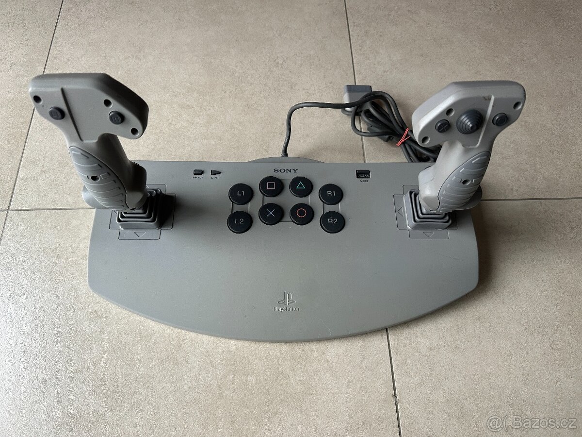 Příslušenství playstation 1 joystick,myš,multitap,ovladače - 2