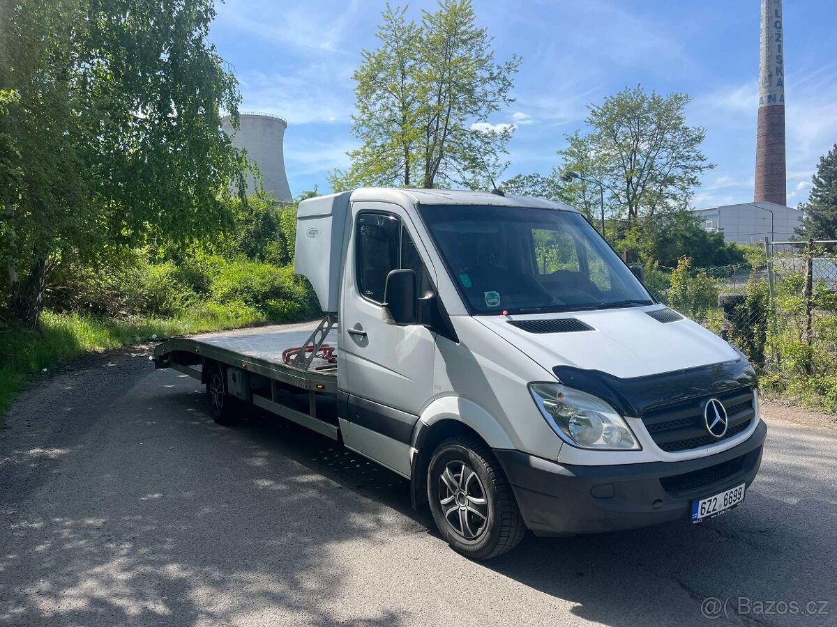 Odtahovka ř.p. skup B - Mercedes Sprinter 318 CDi V6
