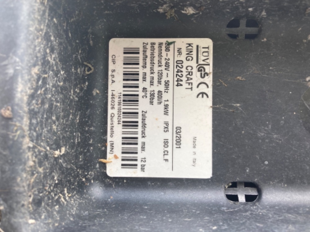 2 x tlakový čistič na ND - 2