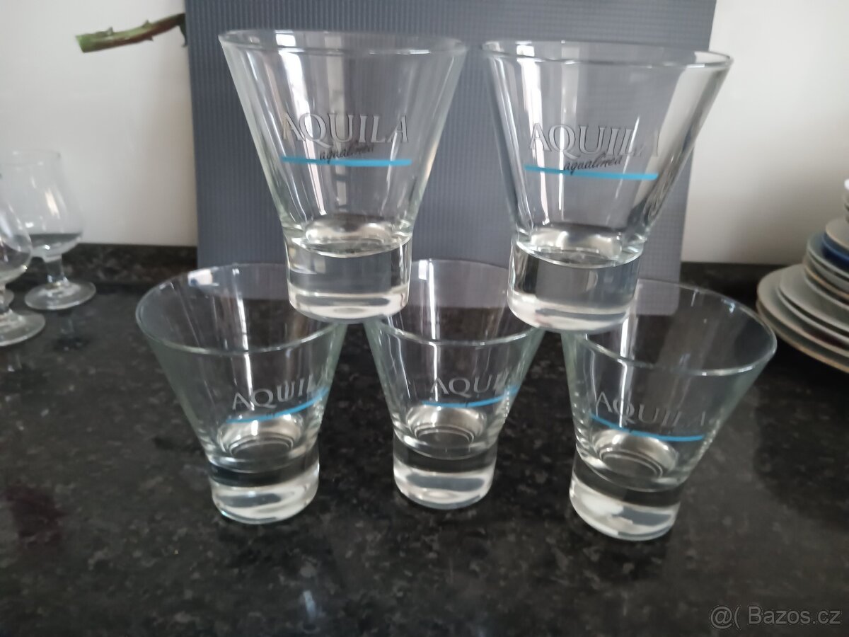 Skleničky - 5ks - 2
