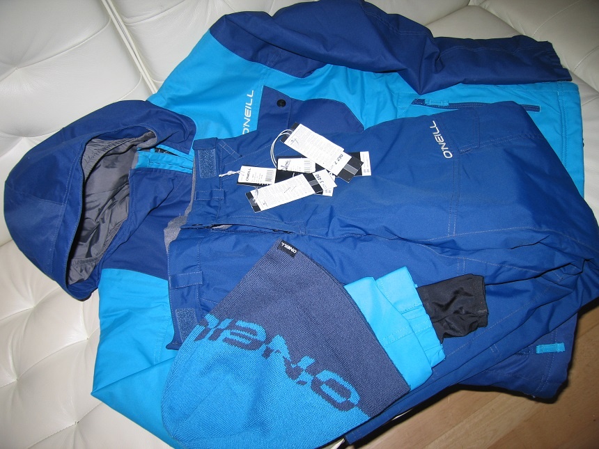 Lyžařský komplet - bunda, kalhoty, čepice, vel.164, ÓNeill - 2