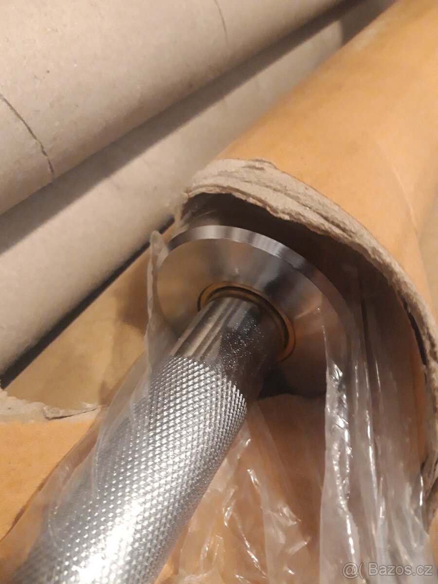 Deadlift bar olympijská osa 220cm 50mm - 2