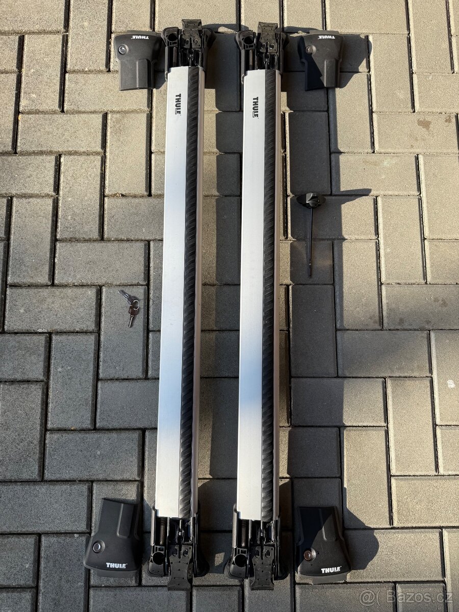 Prodám příčníky THULE na VW TOURAN 2015 a vyšší - 2