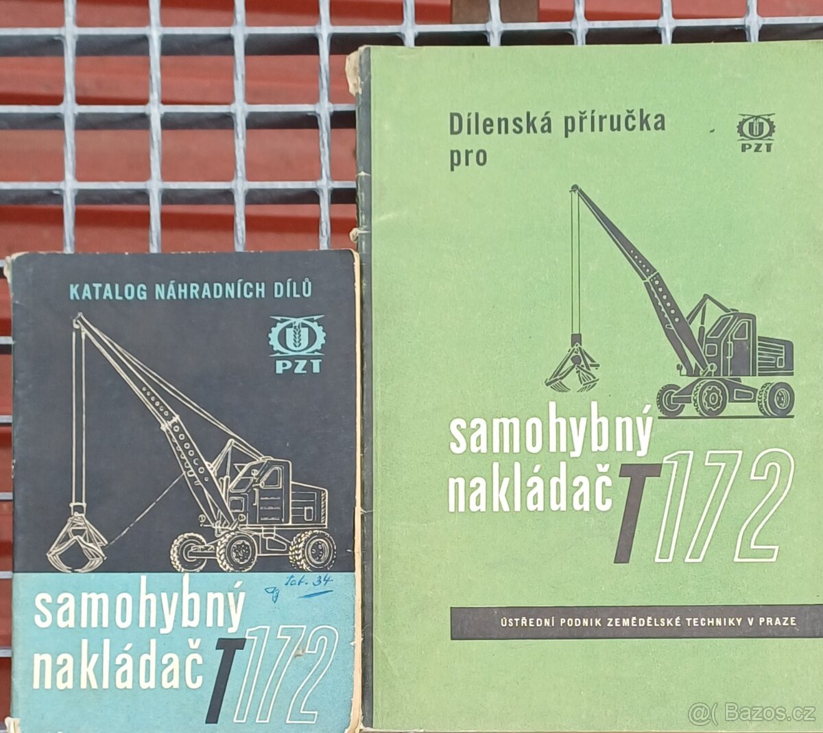 Prodám originální knihy k nakladačům - 2