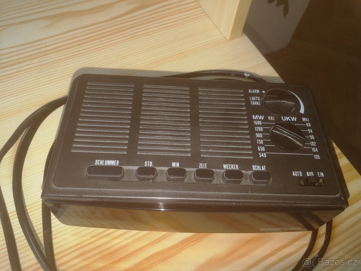 rádio-budík NOVA - 2