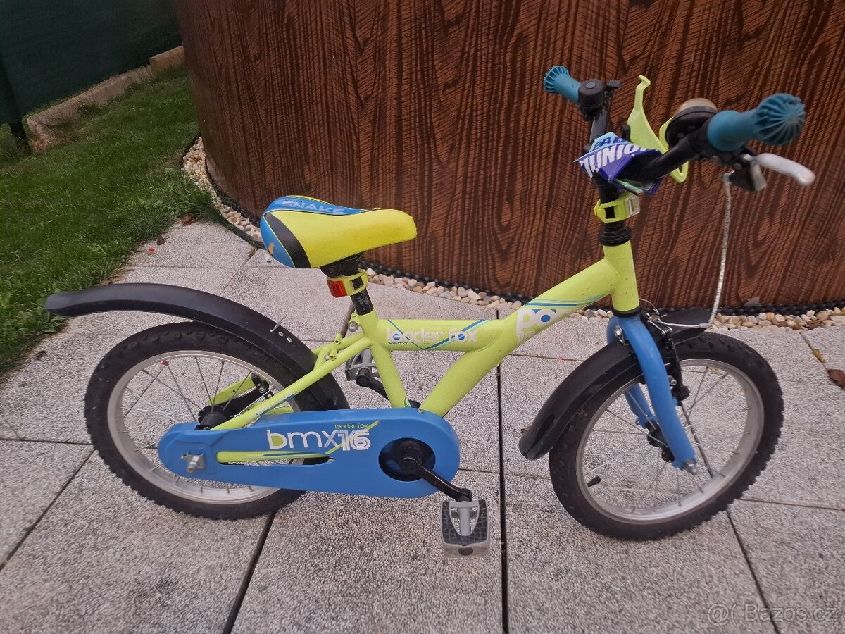 16" dětské kolo LEADER FOX Pony Boy ZELENÉ - 2