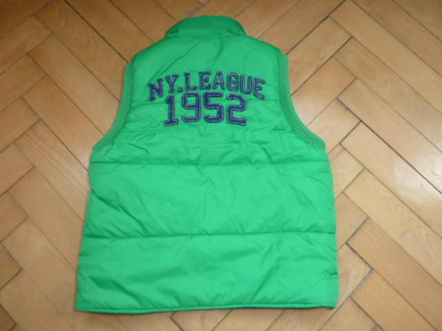 Bundo-vesta zelená, vel. 116 - 2