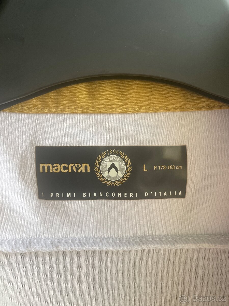 Dres Udinese Calcio vel. L Macron official - 2