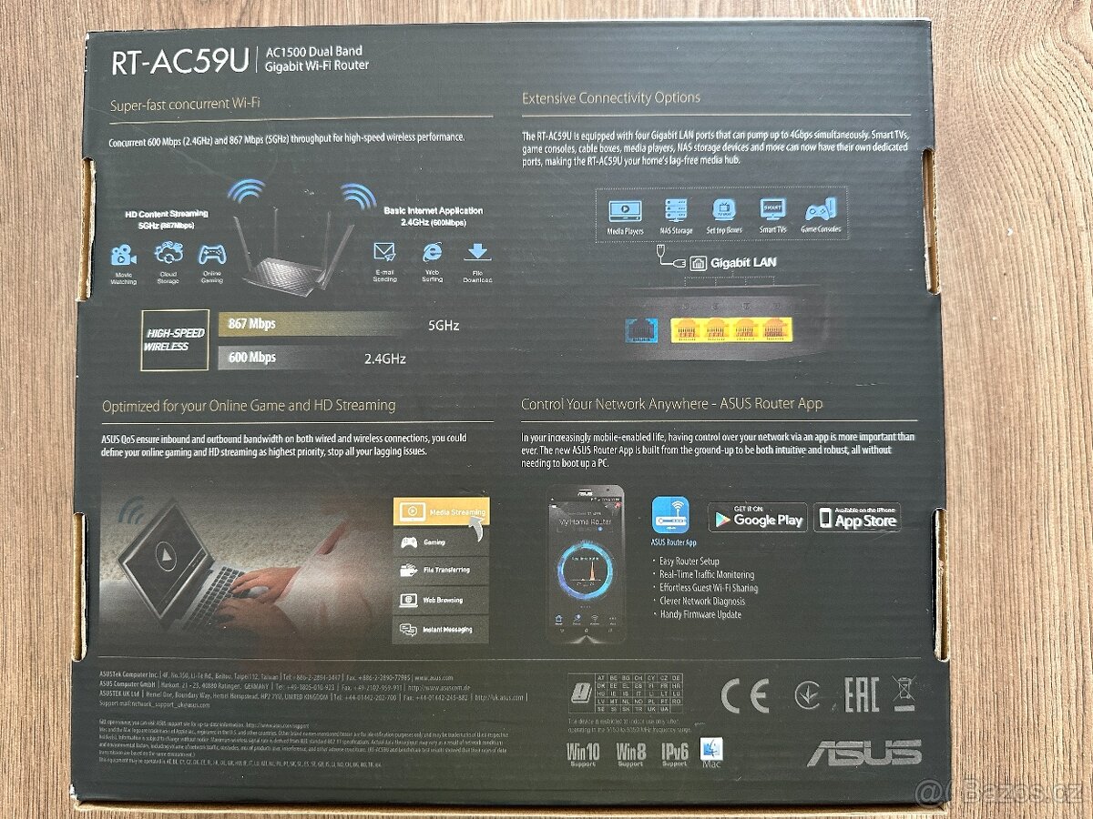 Modem ASUS AC1500 Dual Band RT-AC59U - 2