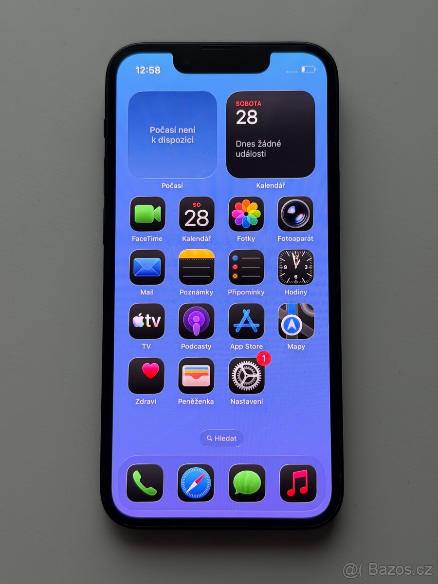 iPhone 13 mini 128GB Modrý, Baterie 100% - 2