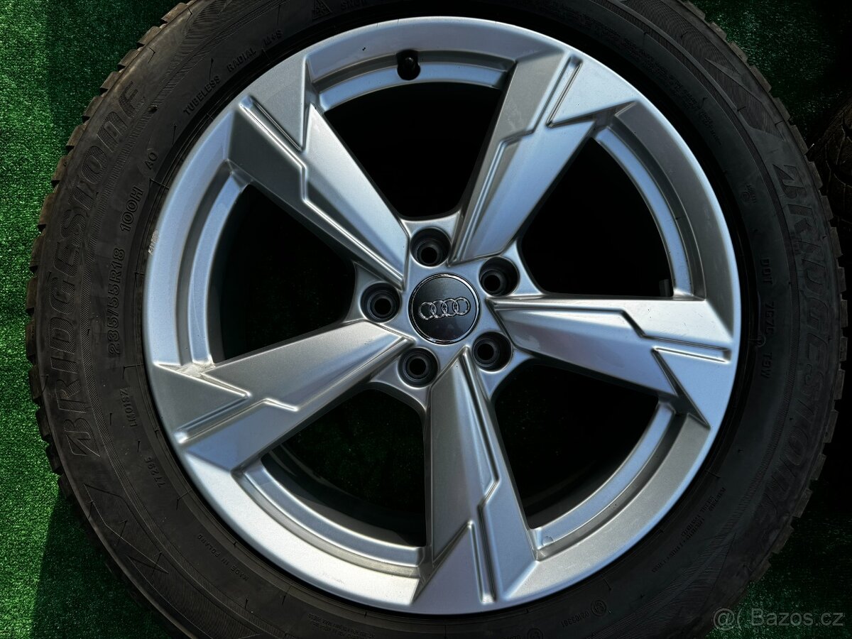 Originál alu kola Audi A6 AllRoad 5x112 R18 zima - 2