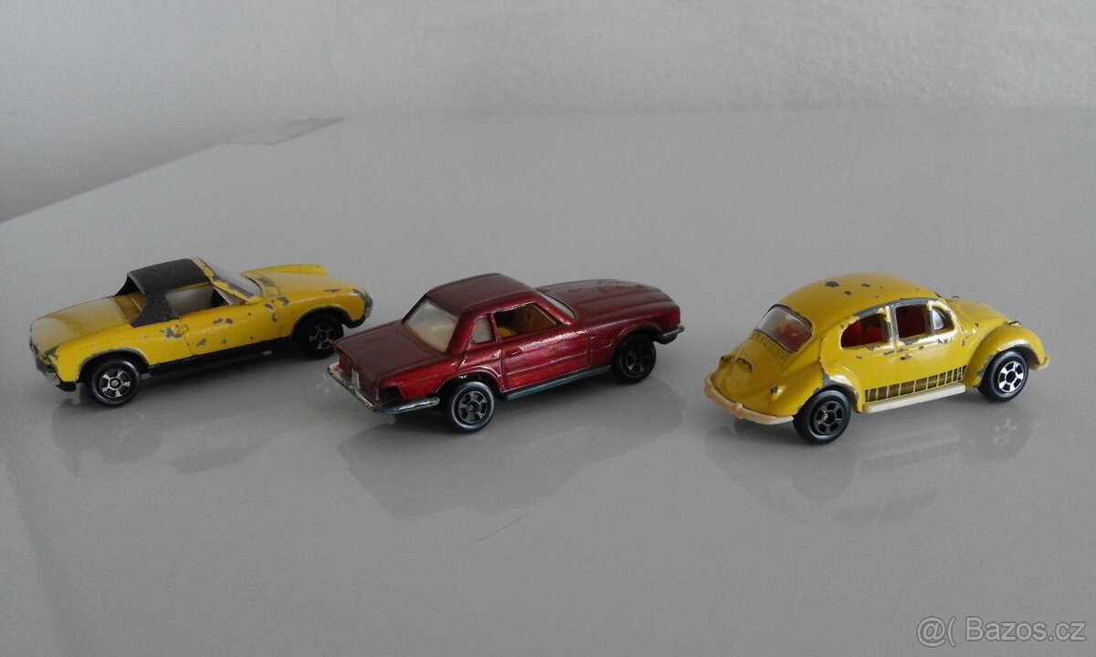 Modely PlayArt sada 3ks 80.léta, opotřebované, cena za vše - 2