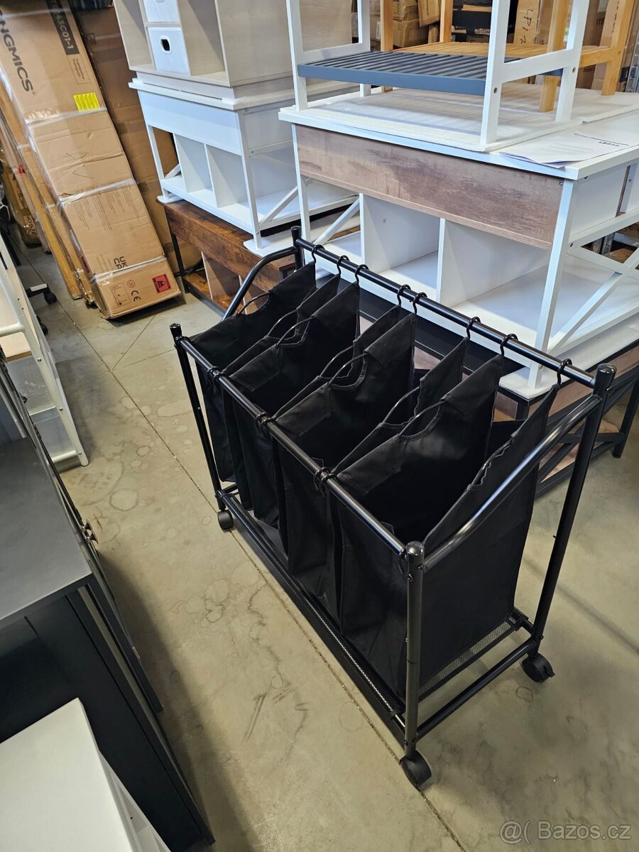 Nový mobilní koš na prádlo nebo hračky - 2