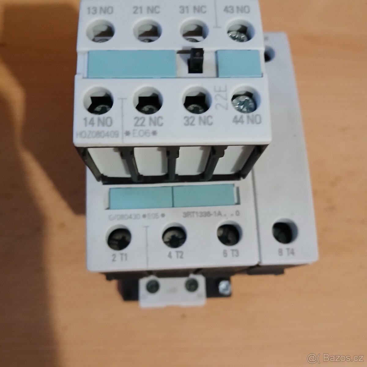 Stykač Siemens 3RT1336-1A + pomocný modul 3RH1921-1HA22 - 2