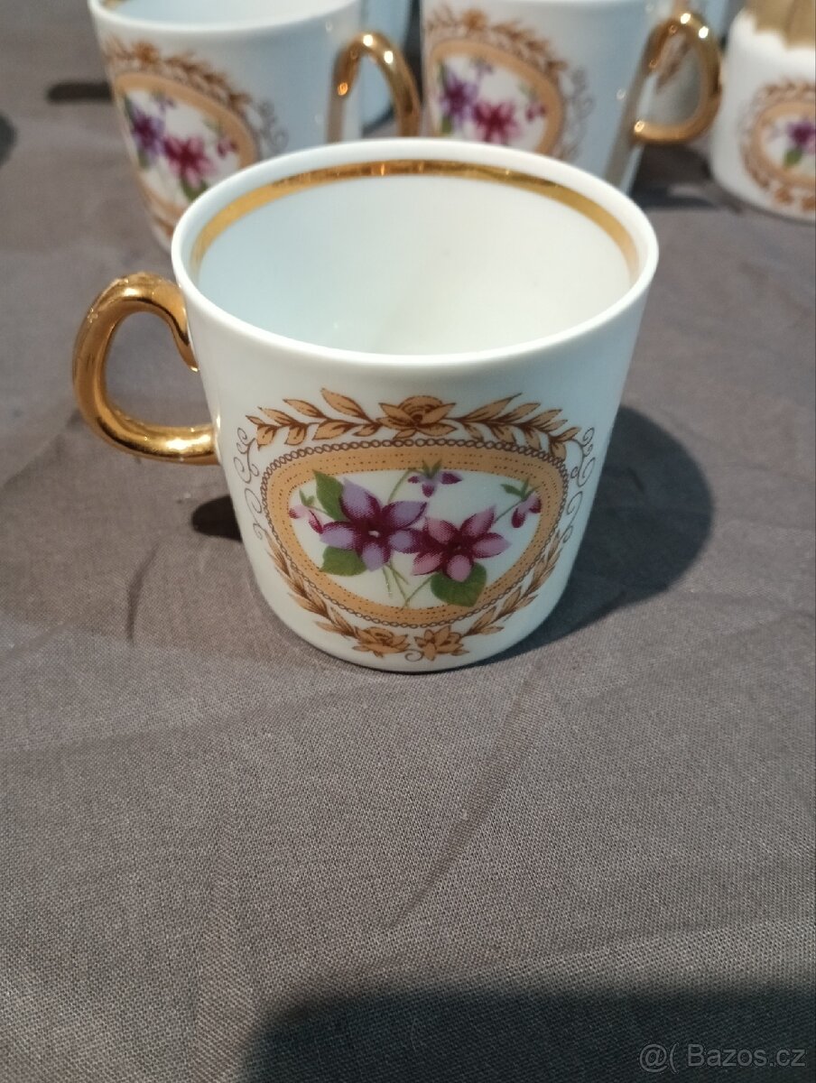 Retro kavovy mokka servis - 2