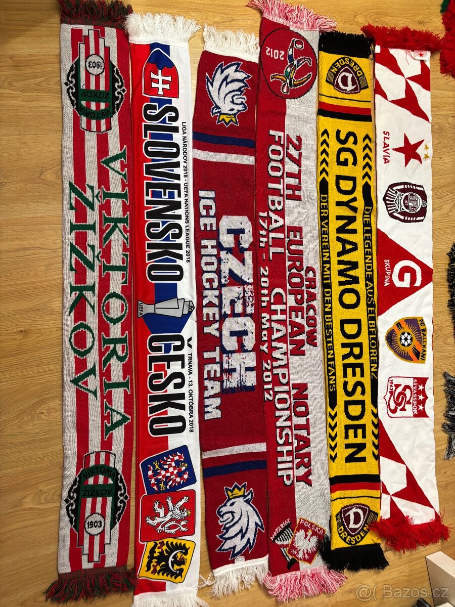 Sbírka fotbalových šál - 2