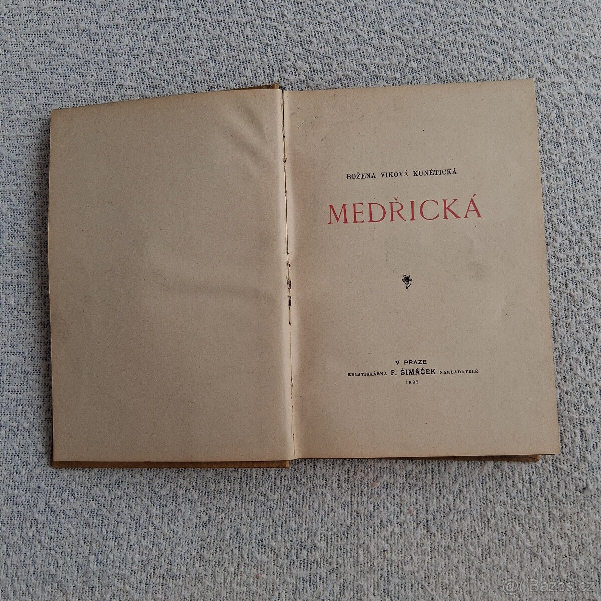 Různé staré knihy z 19. století - 2