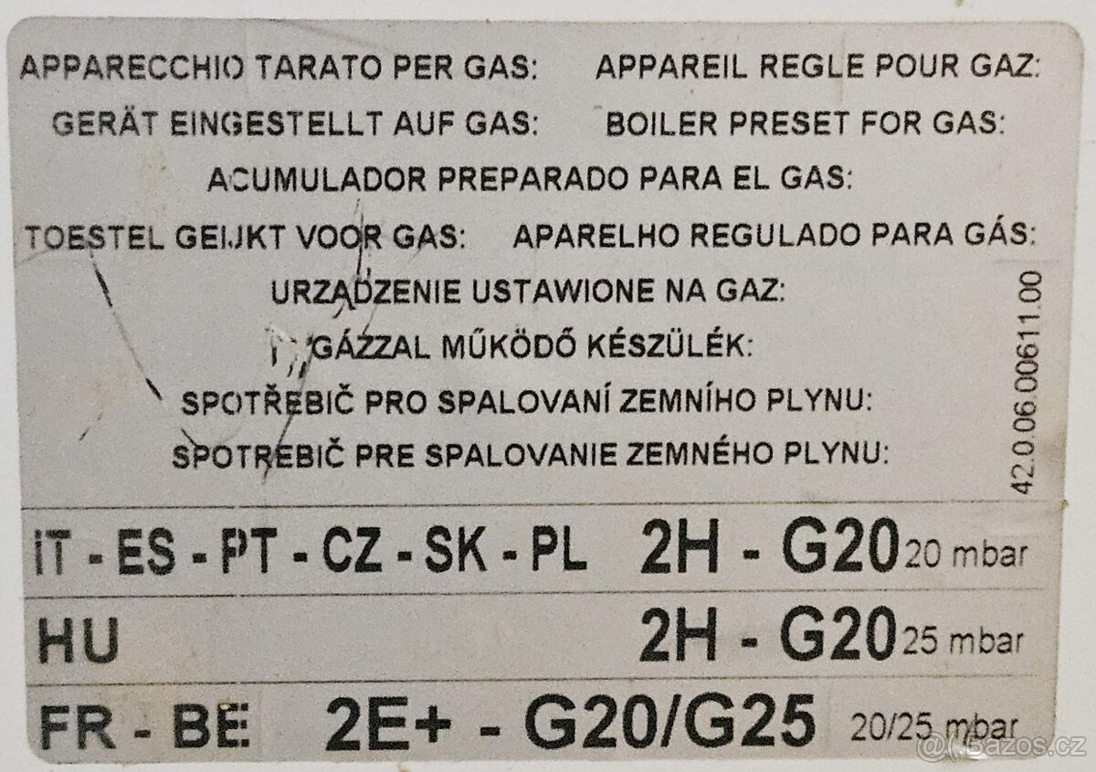 plynový bojler Ariston - 2