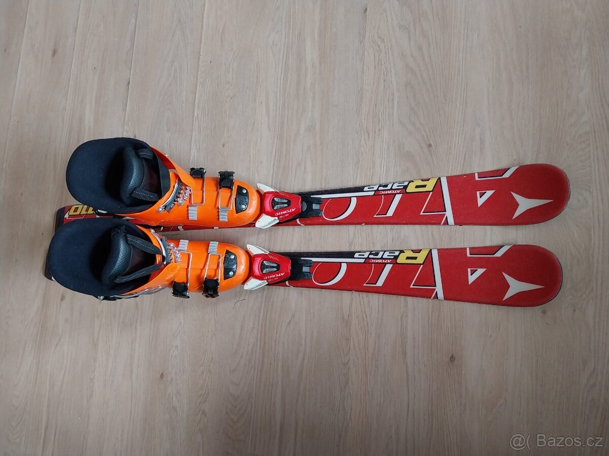 SET - dětské lyže ATOMIC - 110cm + boty vel. 33 - 2