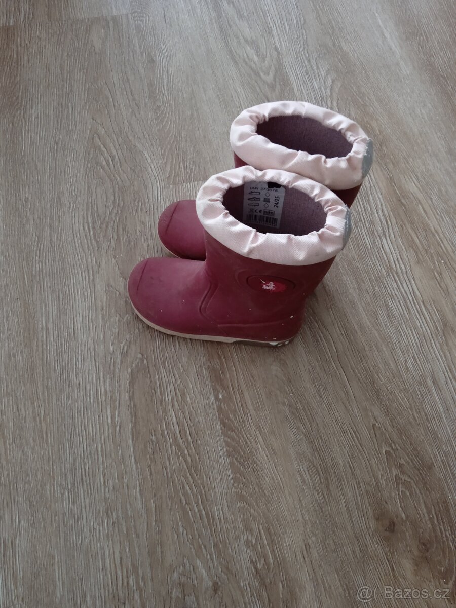 Dívčí holínky 24/25 - 2