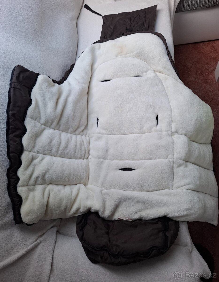 Prodám zimní fusak. Dá se použít jak do hlubokého kočárku, t - 2