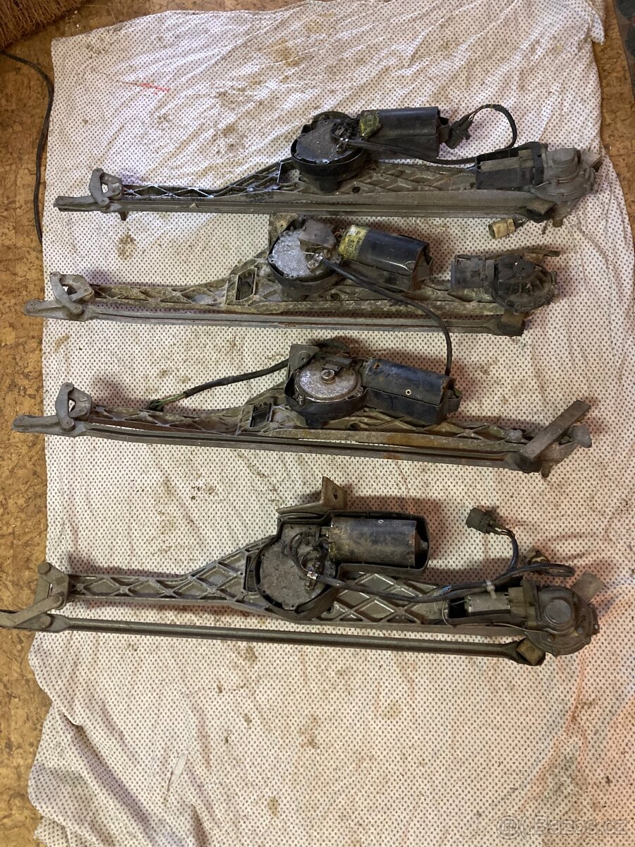 Mechanismus stěračů s motorkem - bmw e34 - 2