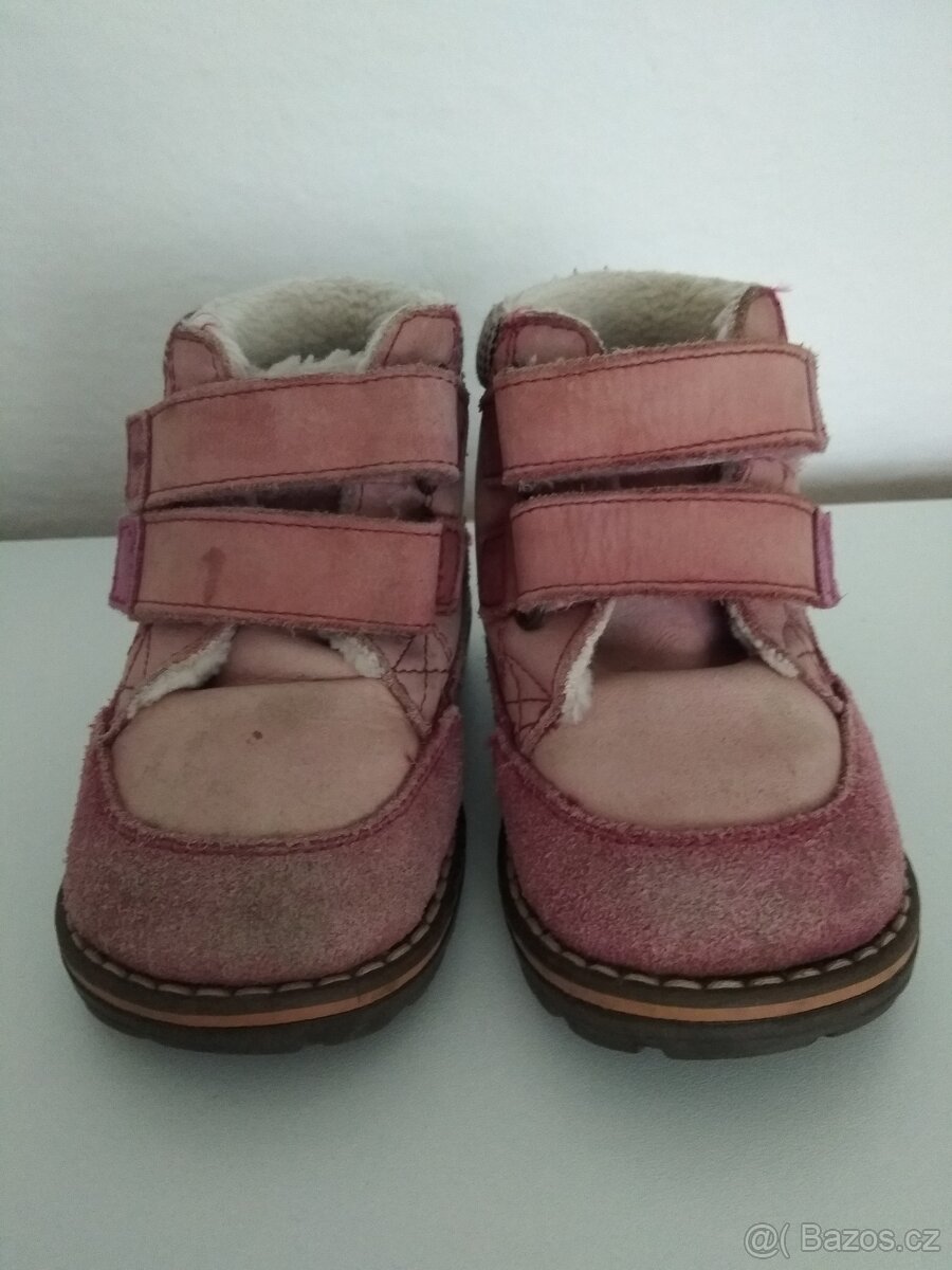 Zimní botičky s kožíškem vel 21. - 2