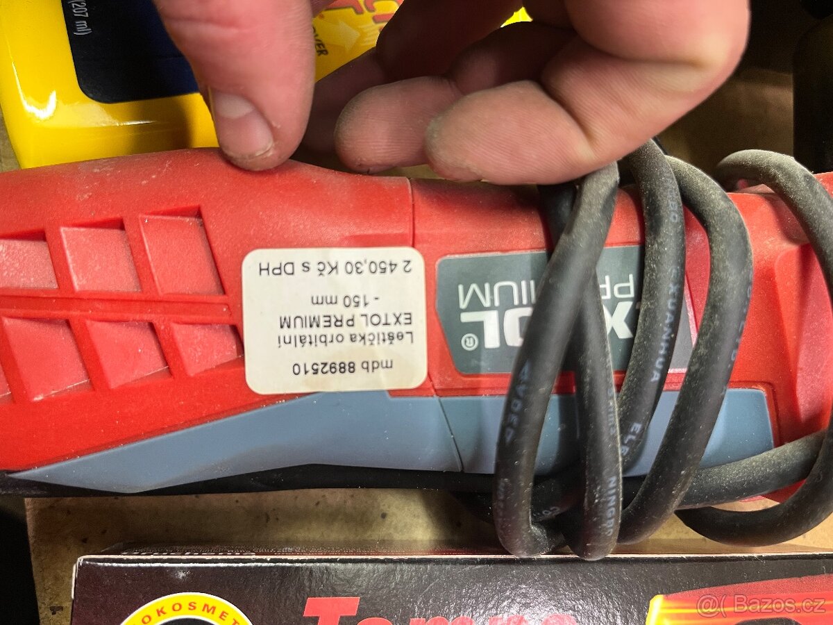 Orbitální leštička extol premium + vše pro detailng - 2