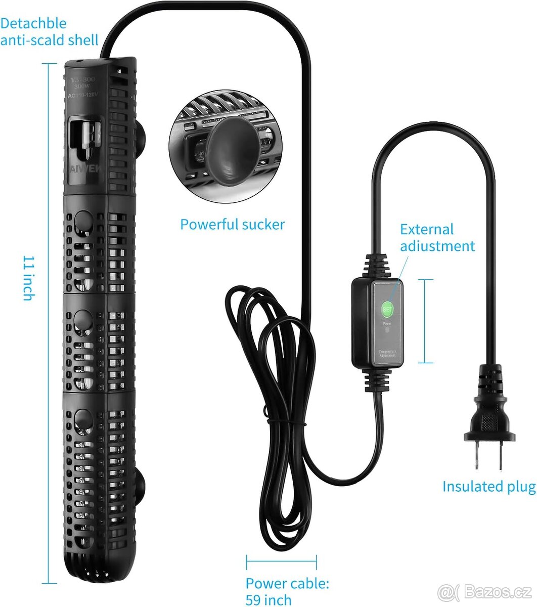 Ohřívač akvária JULIAQUA - 2