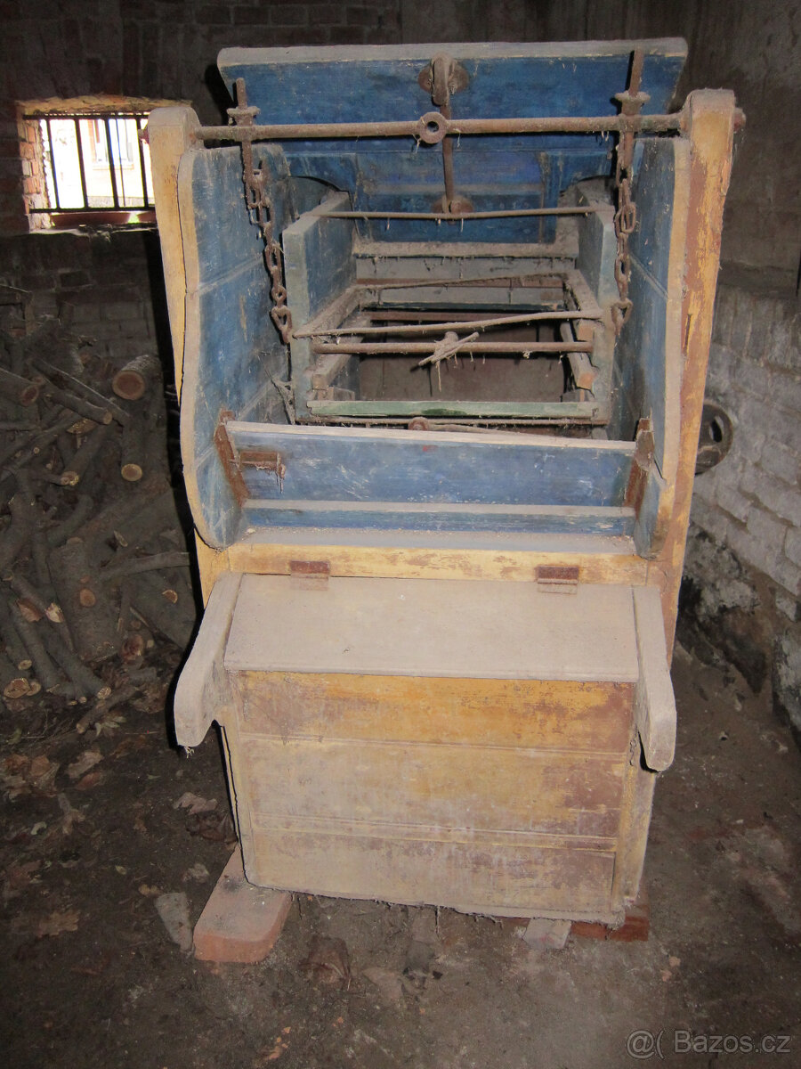 Čistička obilí. - 2