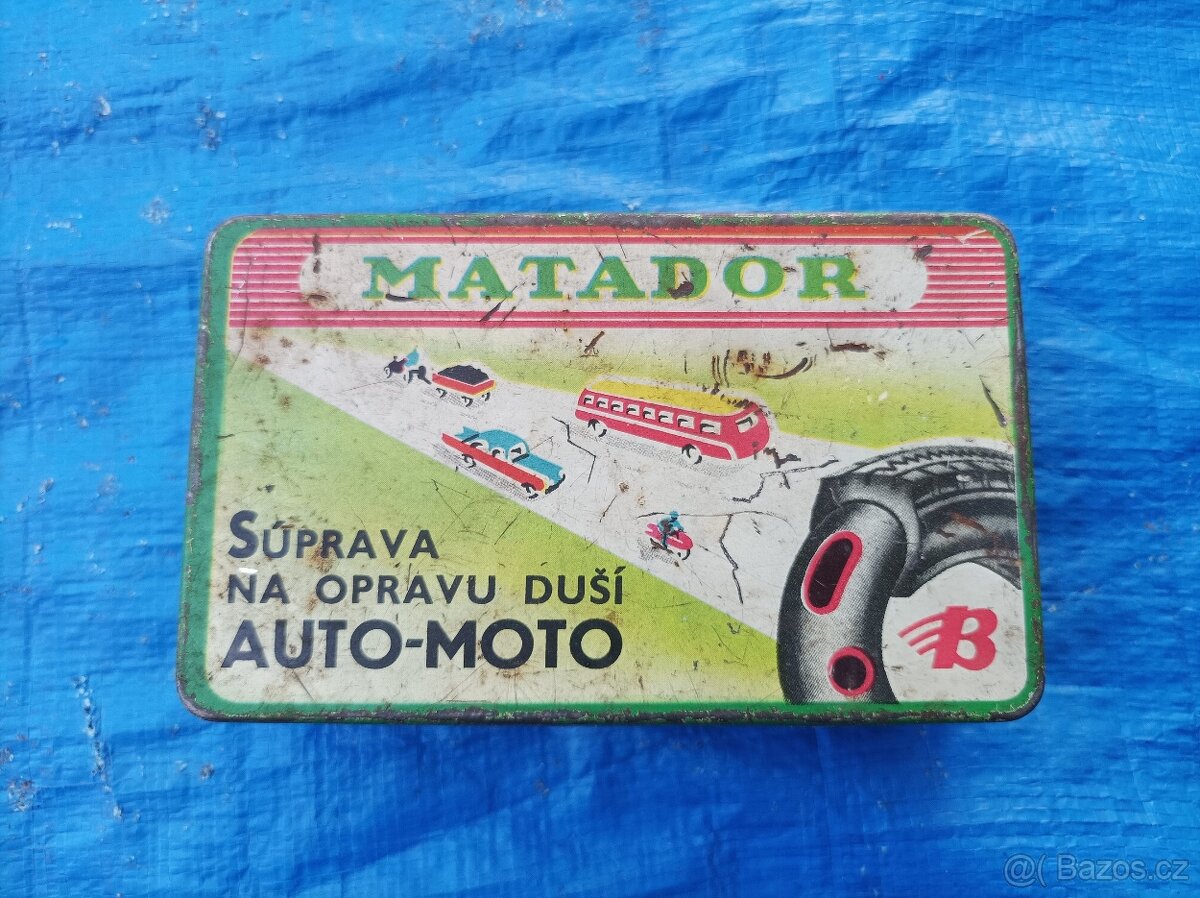Plechová krabička Matador - 2