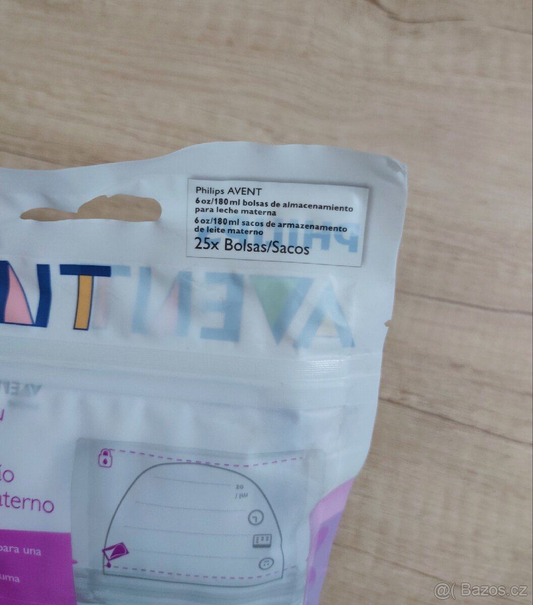 Avent sáčky na mateřské mléko - 2