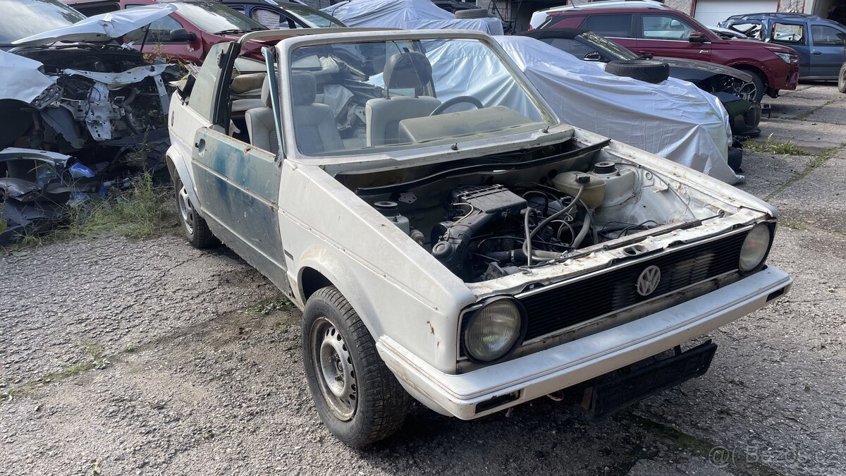 Prodám golfa mk1 cabrio - 2