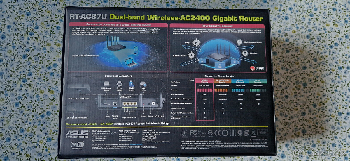 Asus RT-AC87U wi-fi router - 2