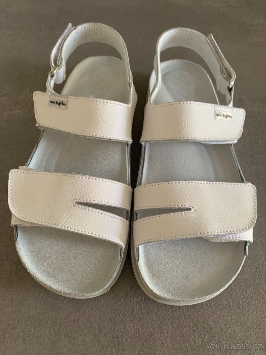 MEDISTYLE GALINA sandál BÍLÝ velikost 38 - 2