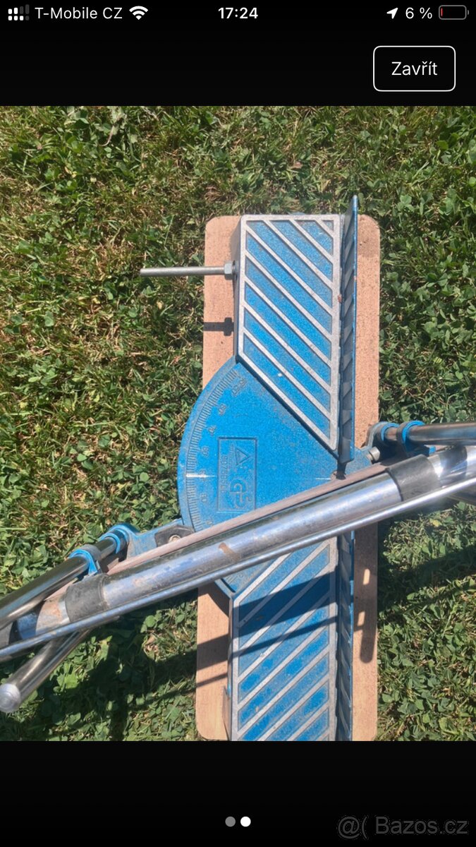 Ruční pokosová pila. - 2