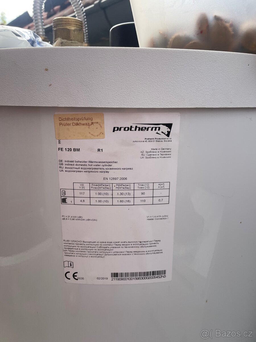 Elektrokotel + zásobník - 2