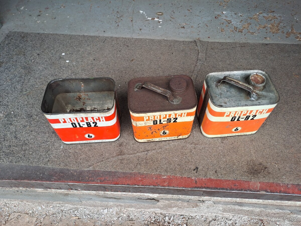 Staré plechovky - 2