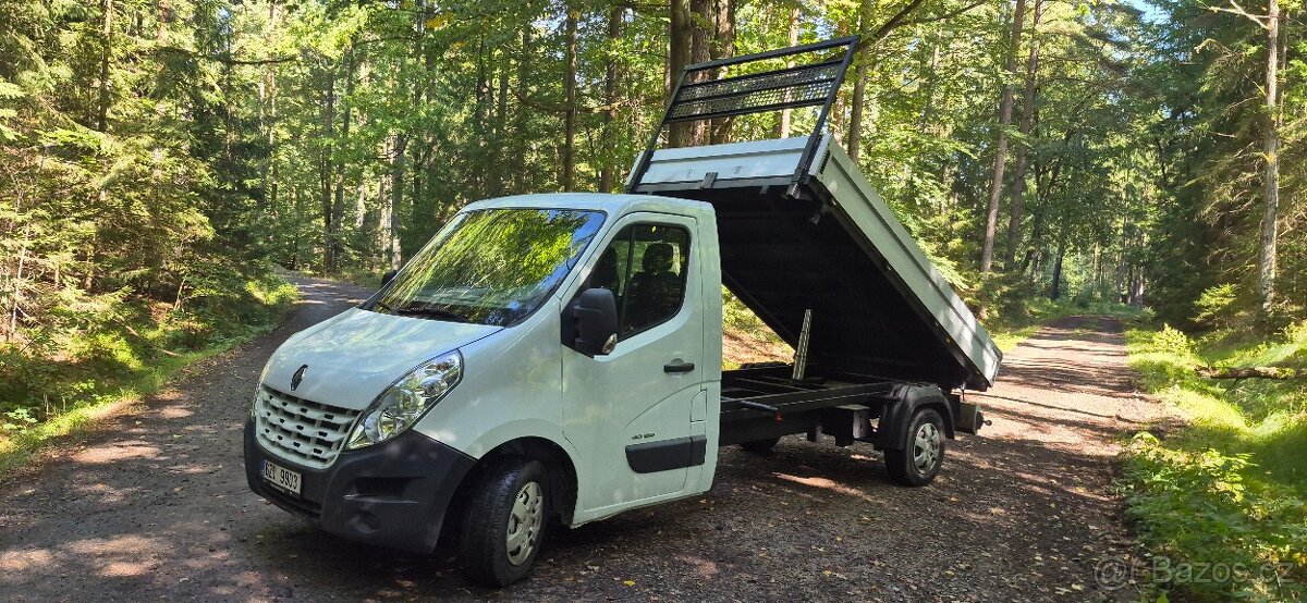 Renault Master 2.3 107kw rok 2011 tristranej sklapec - 2