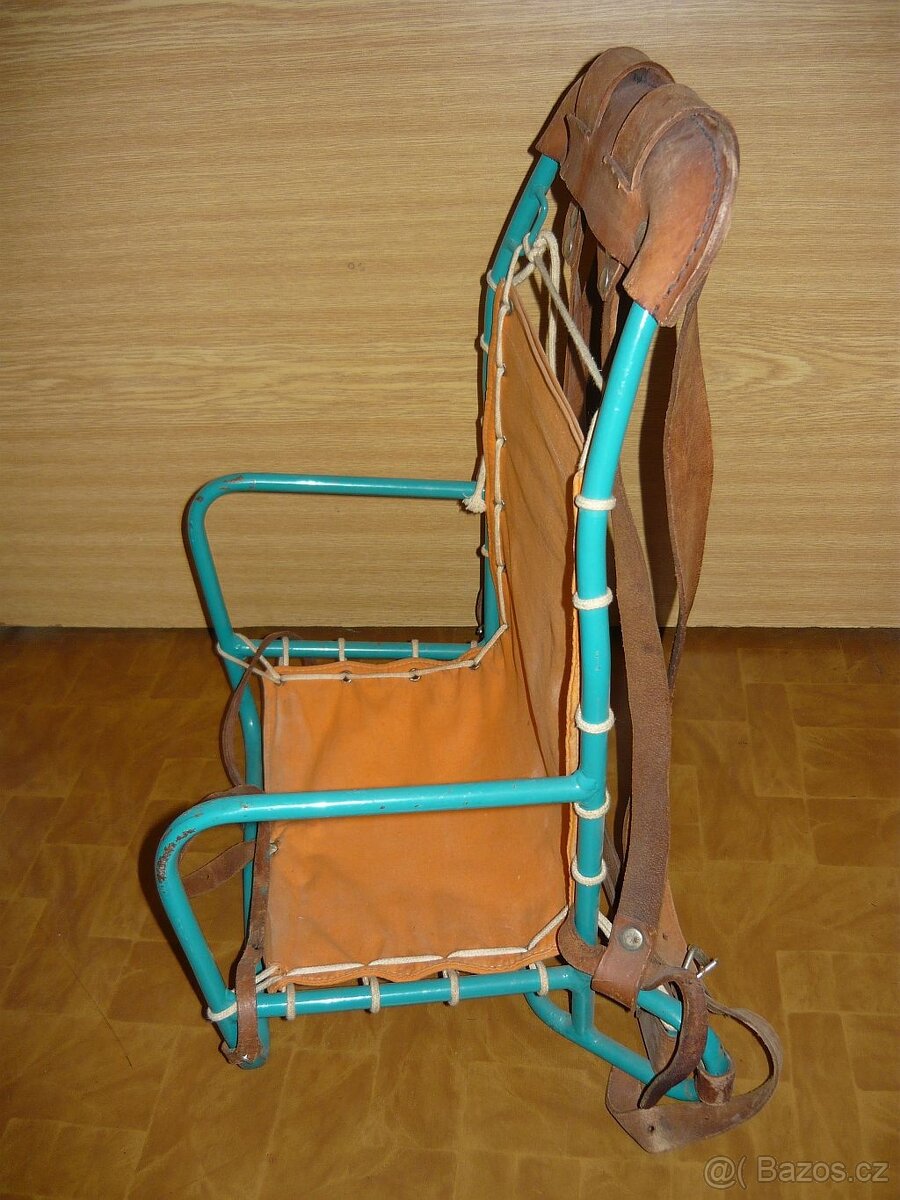 Dětská sedačka na záda - retro - 2