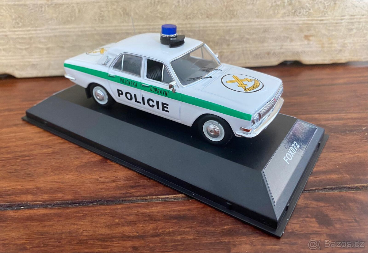 ..Volha GAZ M24- Vojenská dopravní Policie 1993..LIMITKA.. - 2