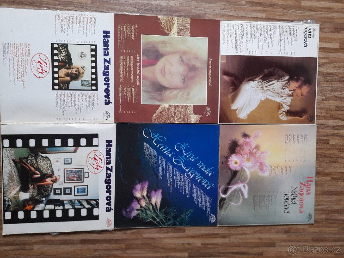 Lp desky Zagorová 6× - 2