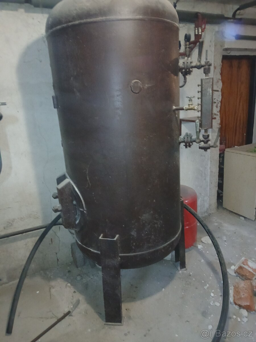 Vzdušník, kotel. - 2
